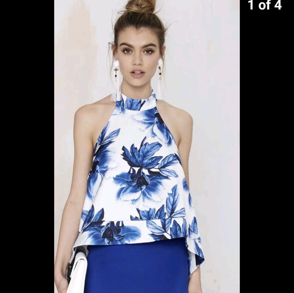 KEEPSAKE The Label New World Halter Top